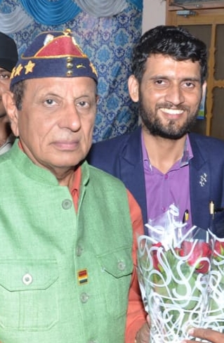 Meeting with Rajaya Sabha Sansad, Sh. D.P.Vats ji